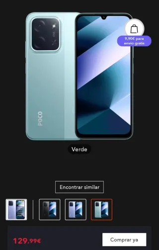 Xiaomi Poco c85 precintado nuevo 8GB/256GB