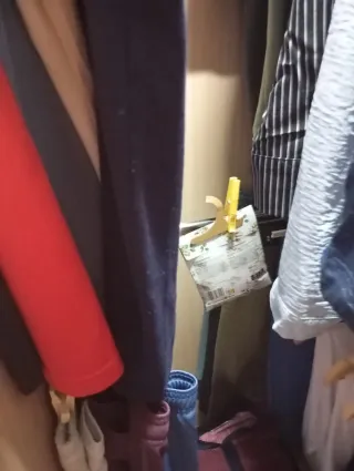 Armario de esquina madera y cristal