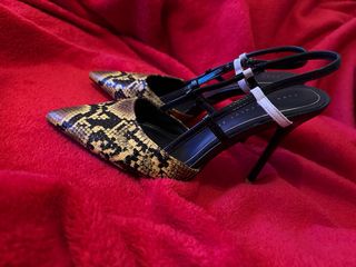Tacones Zara Talla 38 Animal Print