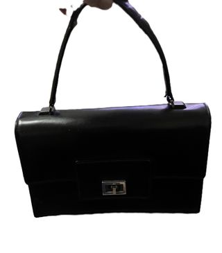 Bolso de mano vintage negro