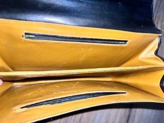 Bolso de mano vintage negro