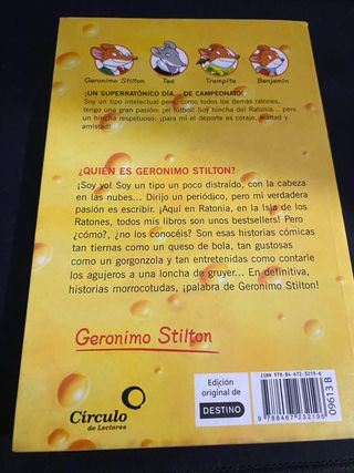 Libro Geronimo Stilton: El Extraño Caso del Calama