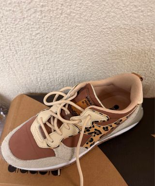 Diadora Jolly Animalie Beige/Marrón