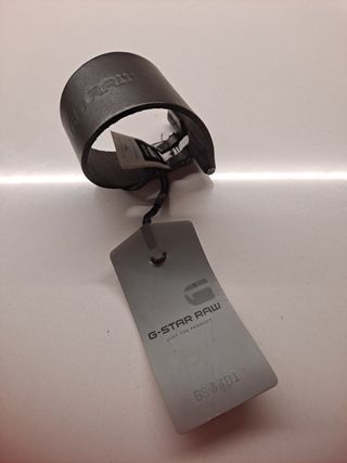 Pulsera G-Star RAW Jacob Cuff Cuero Marrón