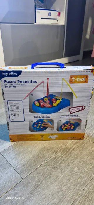 Juego Pesca Pececitos Juguettos t-tooa