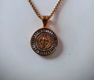 Collar San Benito Chapado Oro 18k 60cm