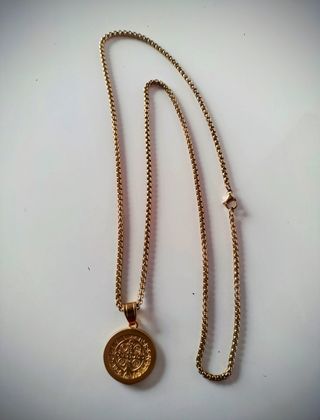 Collar San Benito Chapado Oro 18k 60cm