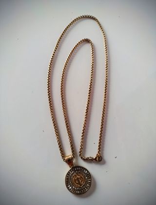 Collar San Benito Chapado Oro 18k 60cm