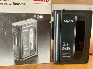 Grabadora Sanyo M1018 Cassette/nueva