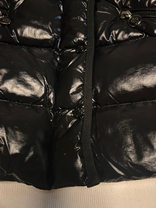 Plumas Moncler Negro Mujer