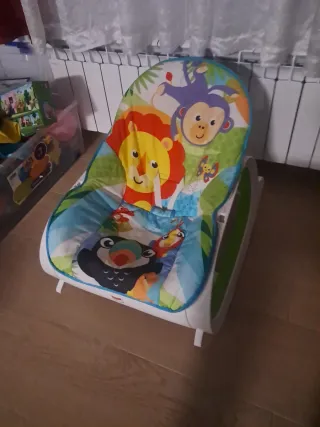 Tumbona balancín infantil