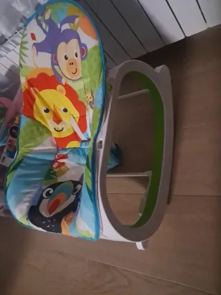 Tumbona balancín infantil