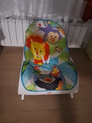 Tumbona balancín infantil