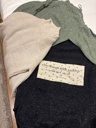 Conjunto 3 jerséis White&One  y Zara