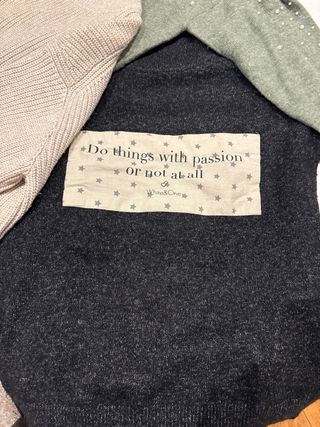 Conjunto 3 jerséis White&One  y Zara