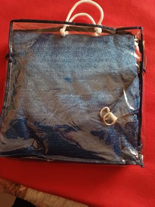 Tenda a vela giardino con LED