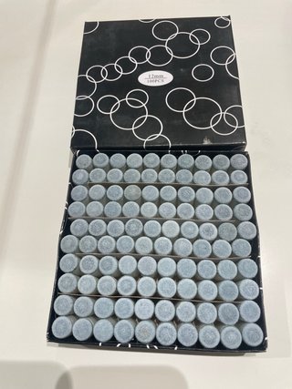 Caja capuchones taco billar 12 y 13mm