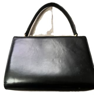 Bolso de mano vintage negro