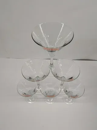 6 Calici Bicchieri Gingerino Recoaro Pubblicitari