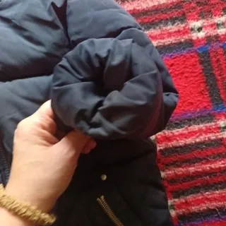 Abrigo niña azul marino talla 4/5