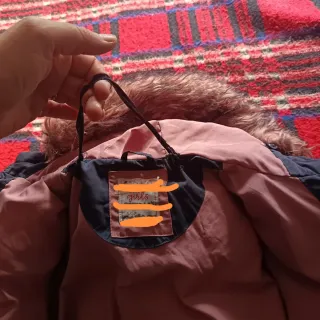 Abrigo niña azul marino talla 4/5