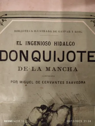 Don Quijote de la Mancha - Edición Antigua