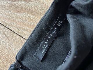 Falda cruzada ZARA negra