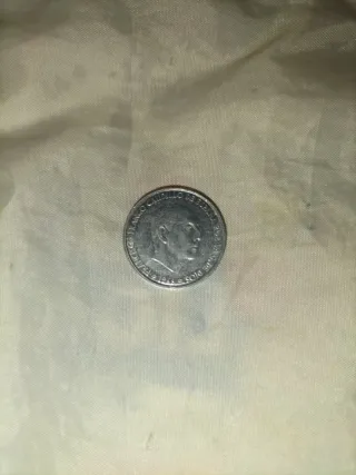 Moneda Española 50 cts 1966