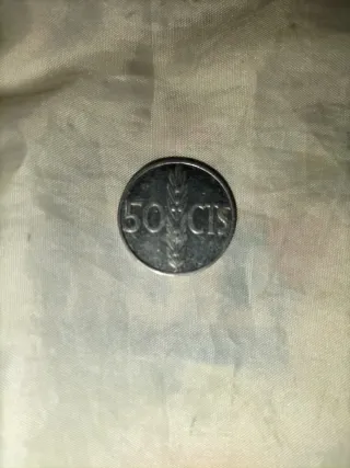 Moneda Española 50 cts 1966