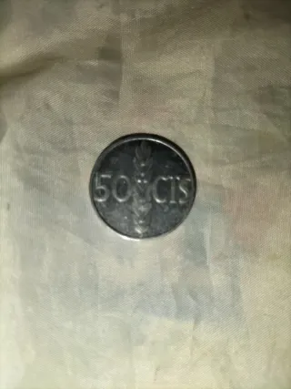Moneda Española 50 cts 1966