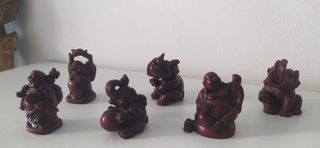 Lote Figuras Buda y Elefante Suerte