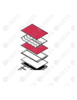 Cajones y bandejas frigorífico LG