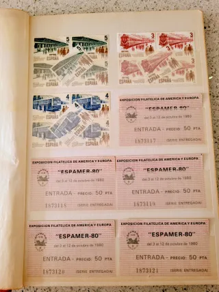 Álbum de sellos España