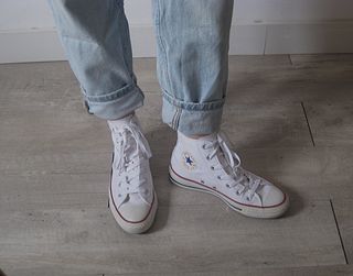Converse All-Star blancas talla 38
