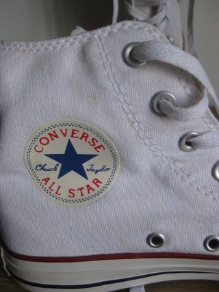 Converse All-Star blancas talla 38