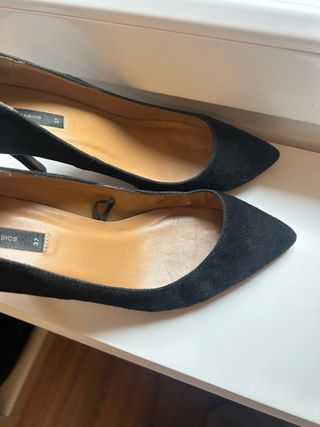 Zapatos de salón Mango negros talla 37