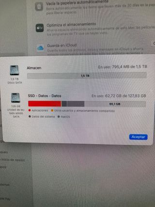 iMac 27 1,5Tb y Sonoma