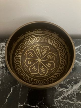 Cuenco Tibetano Suerte Amor Dinero