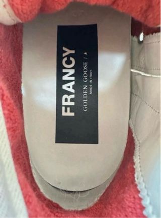 Golden Goose Sneakers Beige/Blanco modelo francy