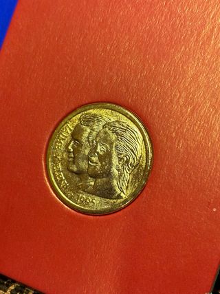 Medalla Boda Elena y Jaime 1995