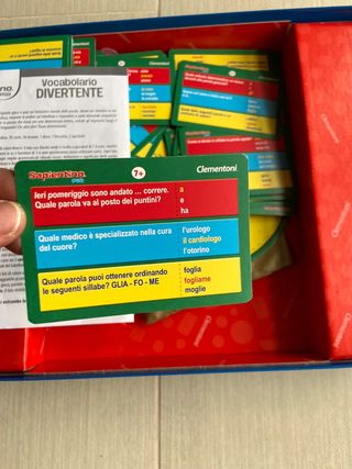 Sapientino Vocabolario Divertente Gioco da Tavolo