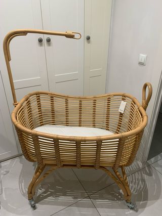 Mini cuna Zara Home ratán