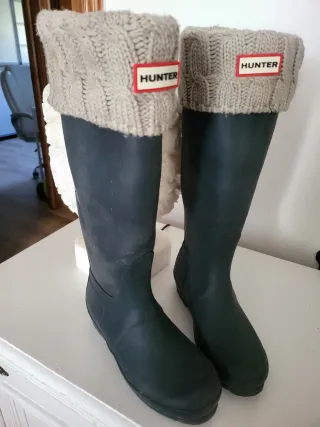 Botas Hunter Verdes Talla 38 Guess Tous MK