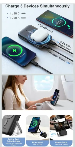 JUQVI Powerbank Magnético