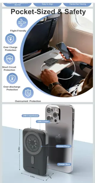 JUQVI Powerbank Magnético