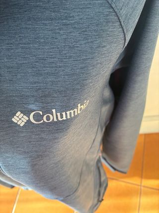 Chaqueta Columbia Hombre Azul/Gris Talla XL