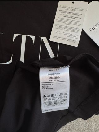 T-shirt Valentino VLNT nera