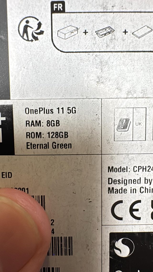 OnePlus 11 5G Negro 128gb + 8+4gb - Oportunidad