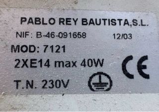 Lámpara de techo cristal Bohemia