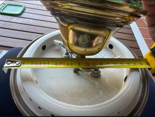 Lámpara de techo cristal Bohemia